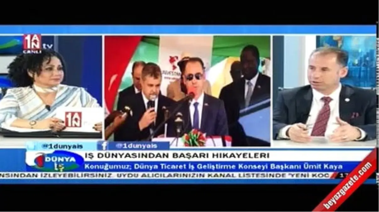 1 Dünya İş - Dünya Ticaret İş Geliştirme Konseyi Başkanı Ümit Kaya
