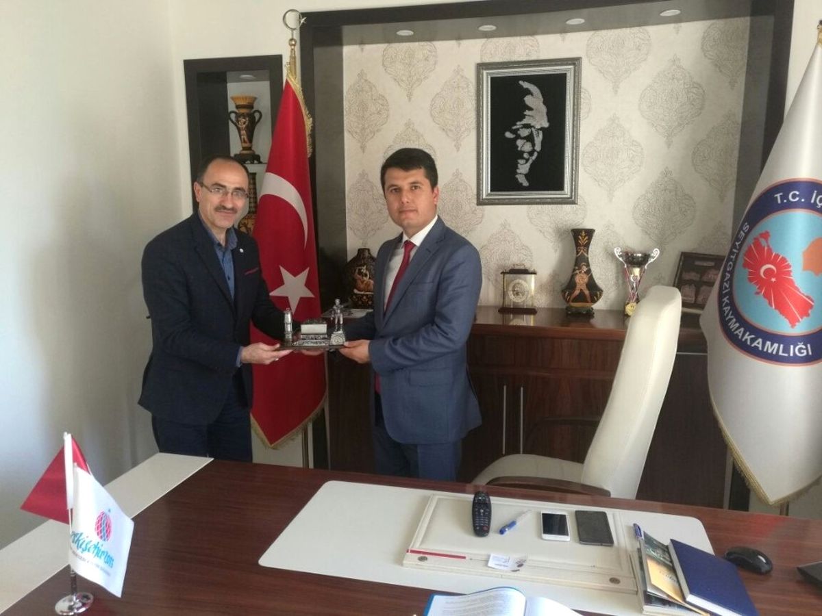 Başkan Ayrancı'dan Kaymakam Cankaloğlu'na Nezaket Ziyareti