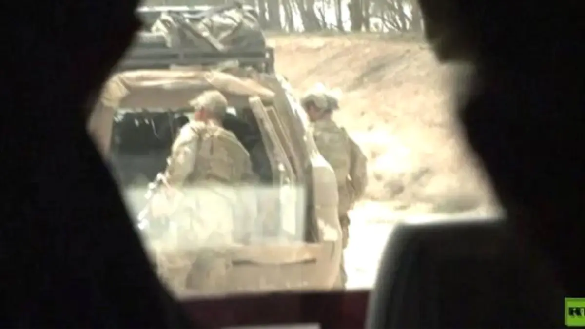 Ruslar, ABD Askerlerini Rakka'daki Cephe Hattında Görüntüledi