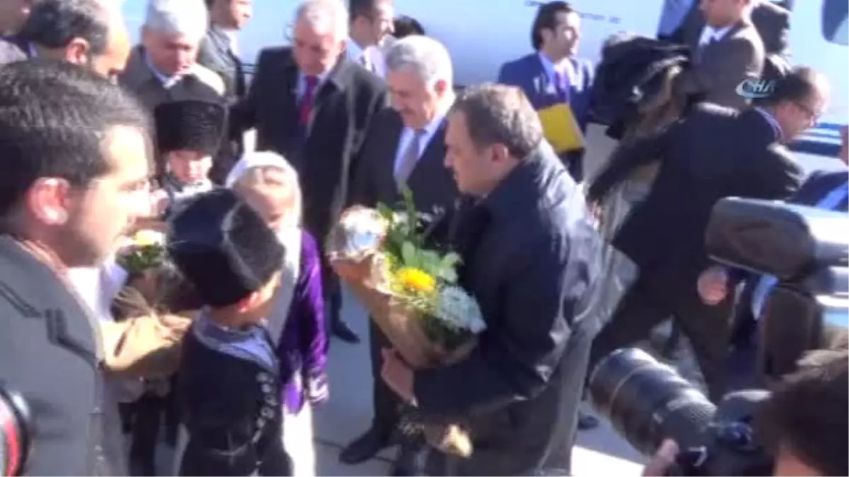 Bakan Arslan ve Bakan Eroğlu Kars'a