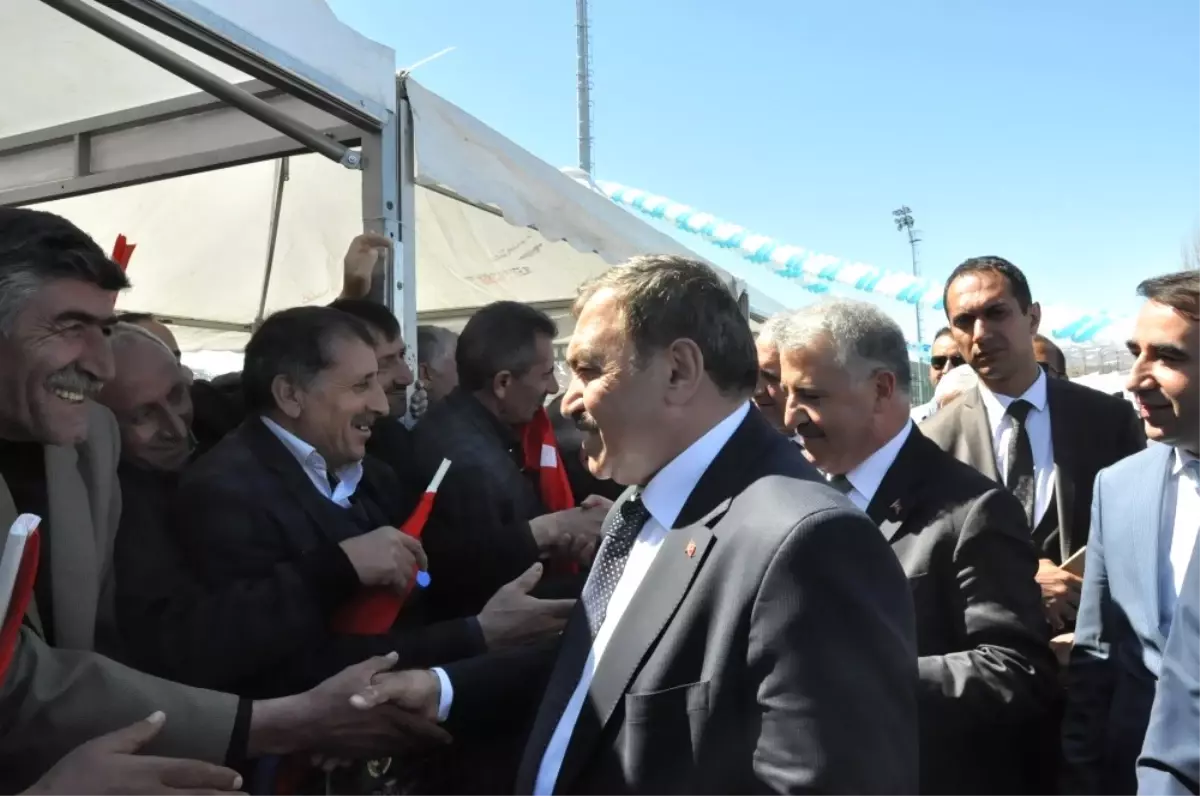 Bakan Arslan ve Eroğlu, Kars'ta 231 Milyon Liralık Yatırımın Temelini Attı