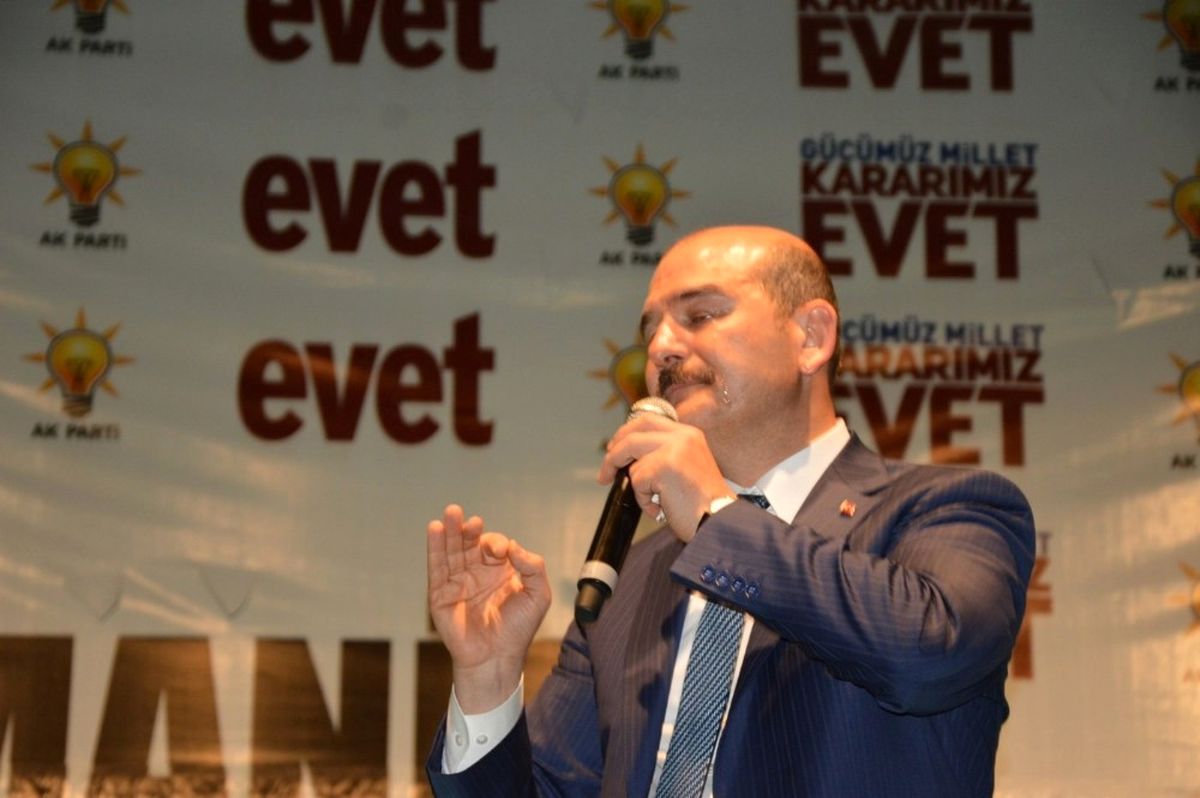 Bakan Soylu, Şehidi Anlatırken Gözyaşlarını Tutamadı