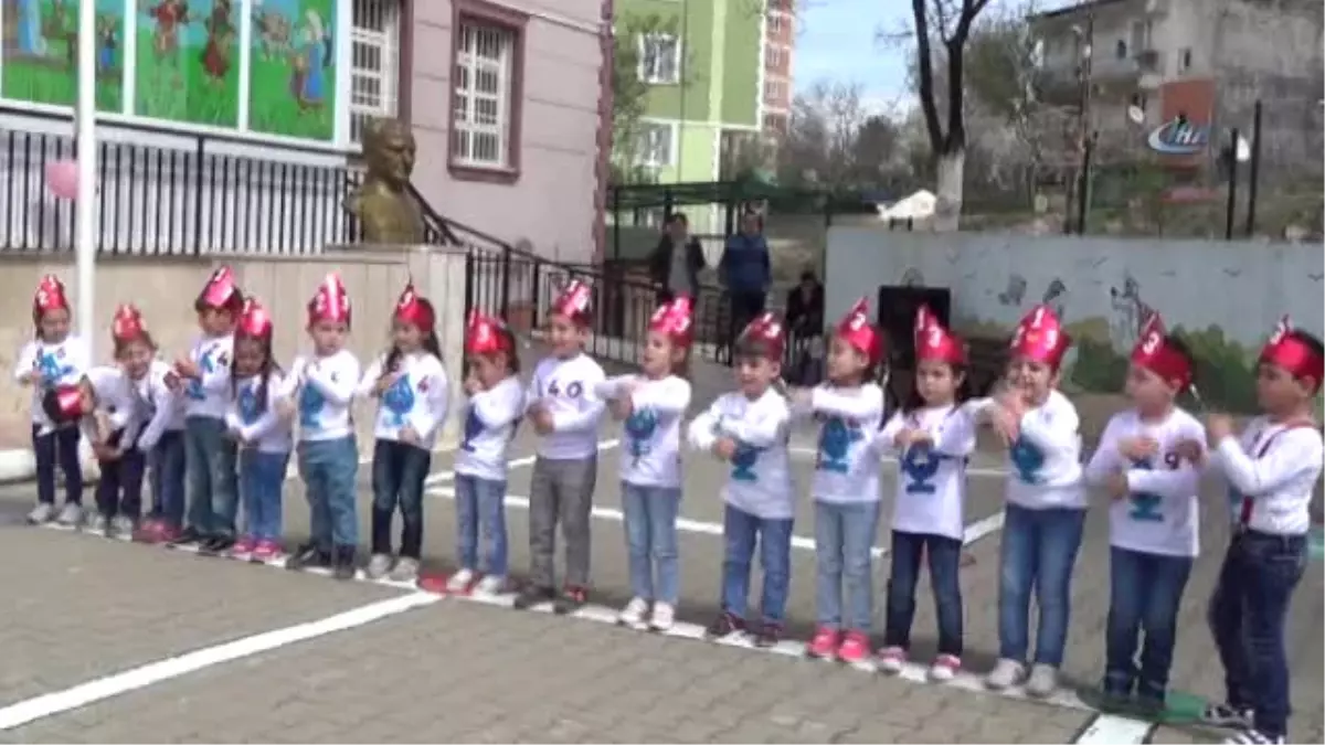 Miniklerden 'Sayıların Dansı' Gösterisi