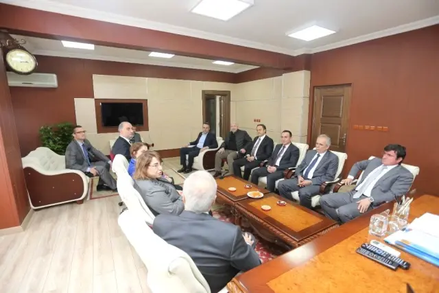 Satso'dan İl Milli Eğitim Müdürüne Ziyaret