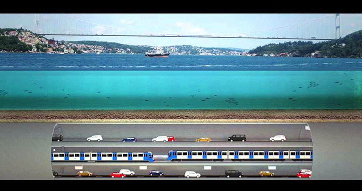 'Üç Katlı Büyük İstanbul Tüneli Projesi' İhalesine 4 Teklif