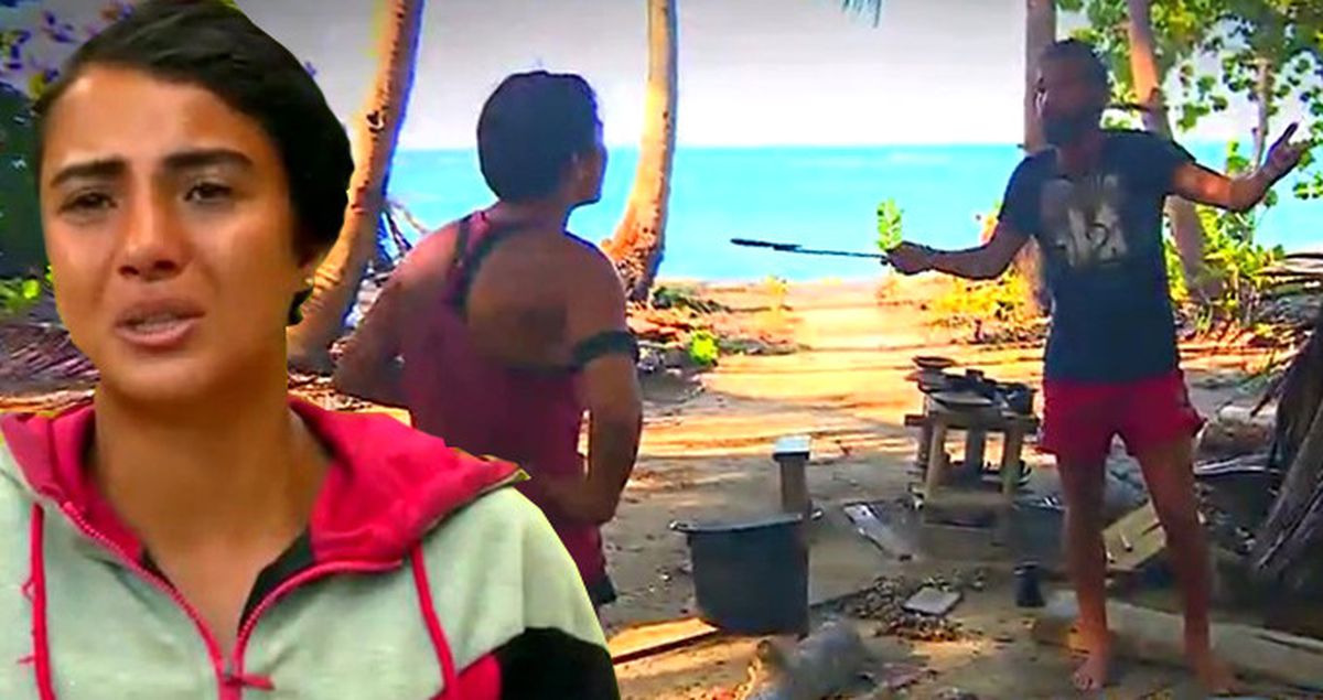 Survivor'da Adem'in 'Yılan' Deyip Resti Çektiği Sabriye, Gözyaşlarına Boğuldu