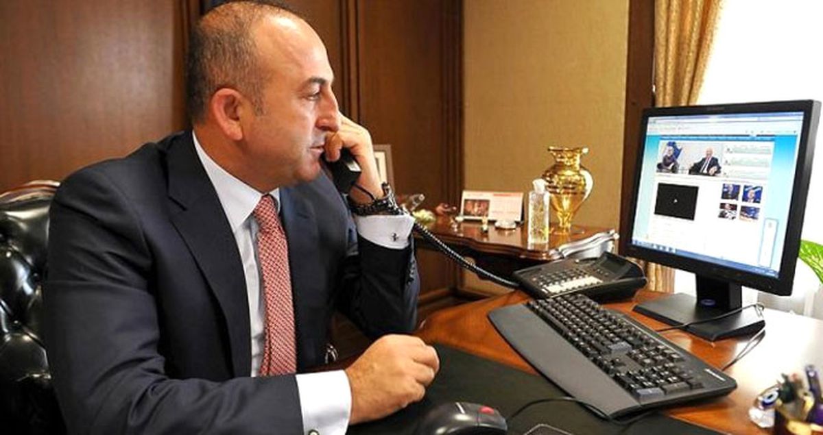 Çavuşoğlu Rusya Dışişleri Bakanı İle ABD'nin Suriye Saldırısını Görüştü