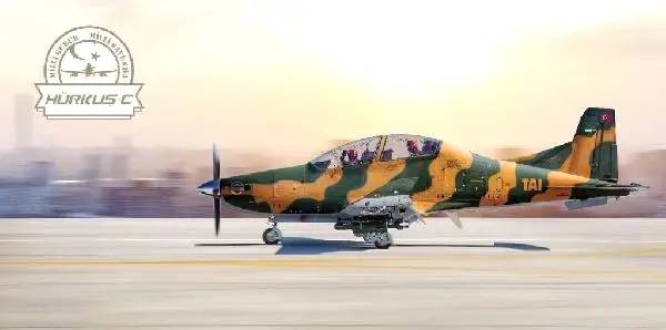 Yerli savaş uçağı Hürkuş ilk füzesini ateşledi