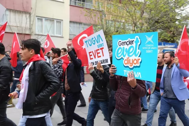 Tügva'dan 'Türkiye İçin Evet' Yürüyüşü Tügva'dan 'Türkiye İçin Evet' Yürüyüşü