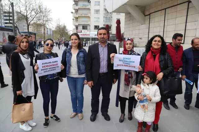 Tügva'dan 'Türkiye İçin Evet' Yürüyüşü Tügva'dan 'Türkiye İçin Evet' Yürüyüşü