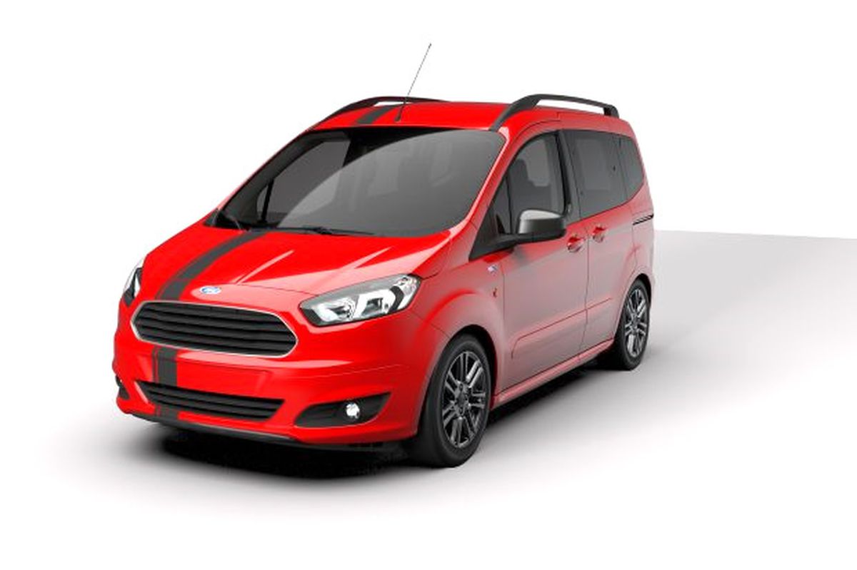 Yeni Ford Tourneo Courier Blackline Serisi Türkiye'de, 67 Bin Tl