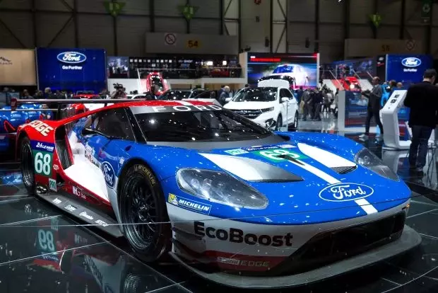 İstanbul Autoshow 2017'de Ford Gt Race Car Rüzgarı Esecek