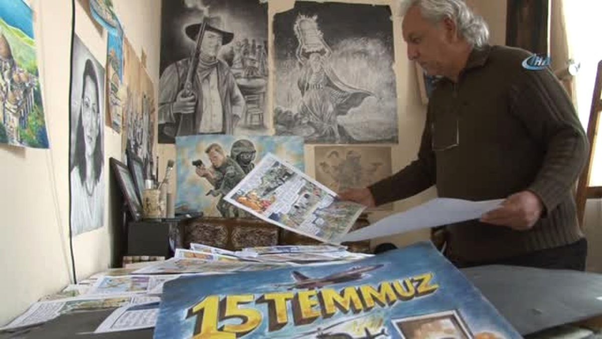 15 Temmuz Darbe Girişimi' Çizgi Roman Oluyor