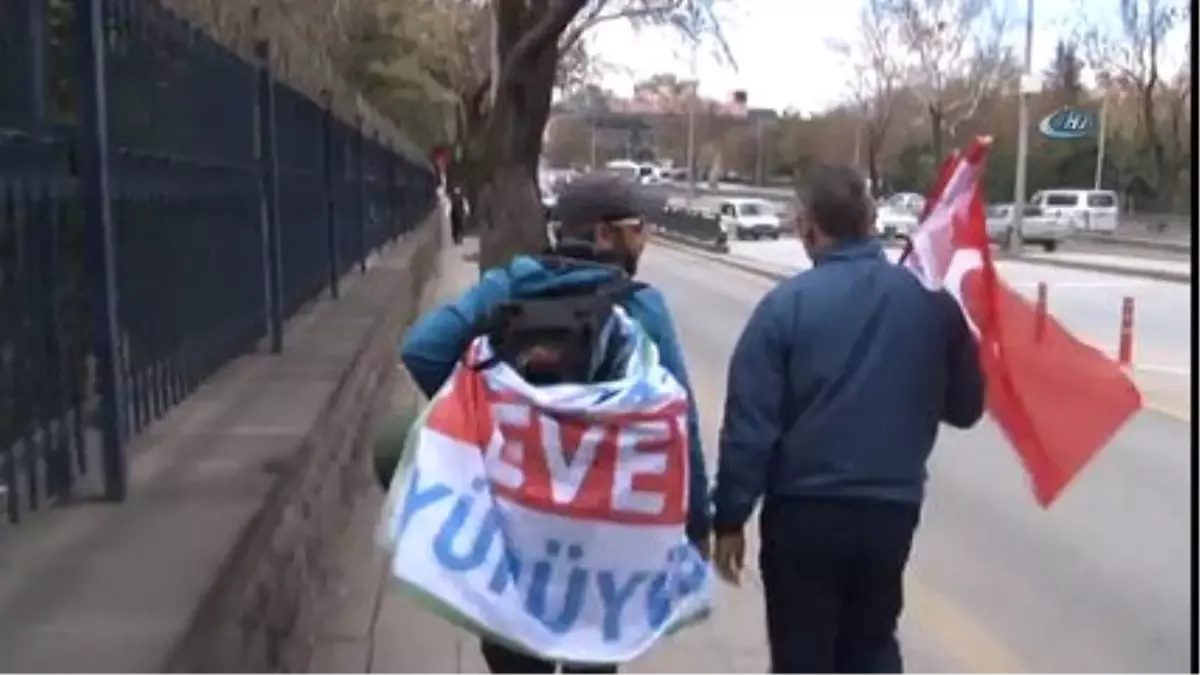 Evet' Yürüyüşünü 49 Gün Sonra Tamamladılar
