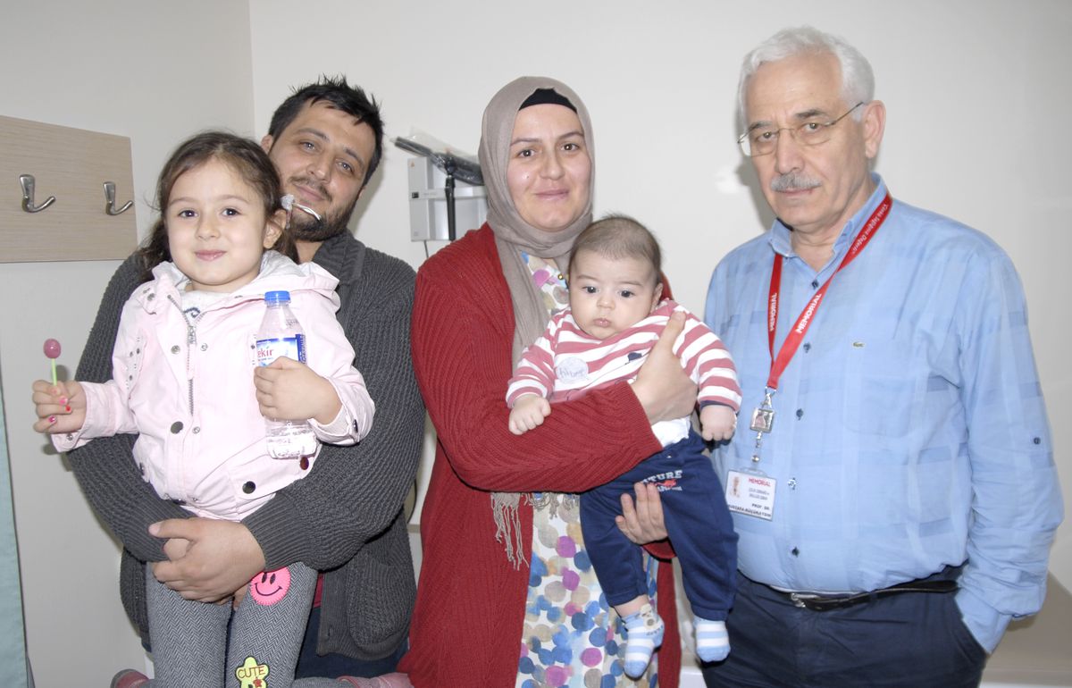 4 Aylık Kerem Bebek Dev Tümöründen Kurtuldu