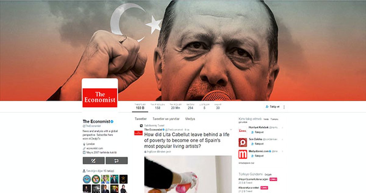 Economist Dergisinden Tepki Çeken Erdoğan Kapağı