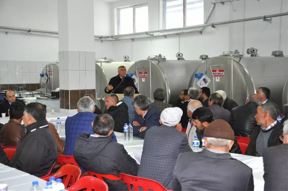 Damızlık Birliğinden Süt Soğutma Tankları Tanıtımı ve İstişare Toplantısı