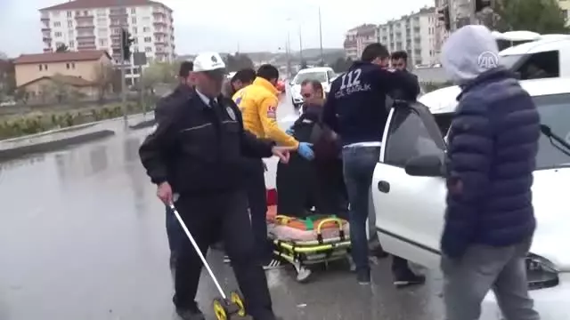Sungurlu'da Zincirleme Trafik Kazası: 4 Yaralı