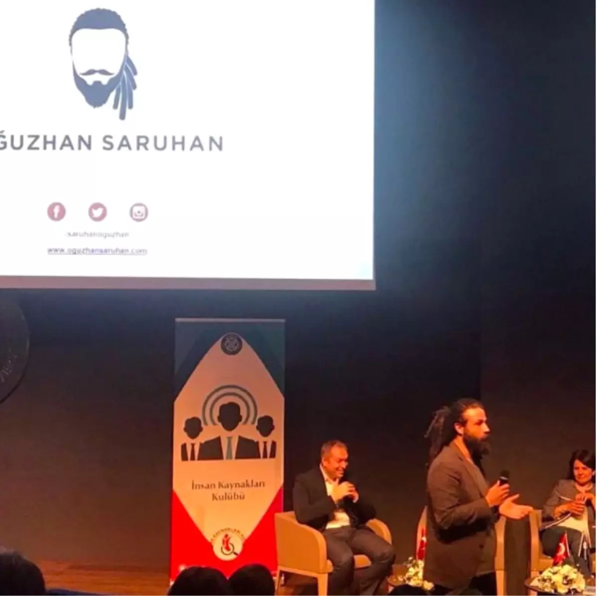 Oğuzhan Saruhan 'Medipol Kariyer Zirvesi'ne Katıldı