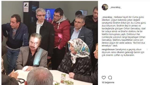 Ünlü sanatçı Orhan Gencebay İbrahim Erkal'ı ziyaret etti Haberler Magazin