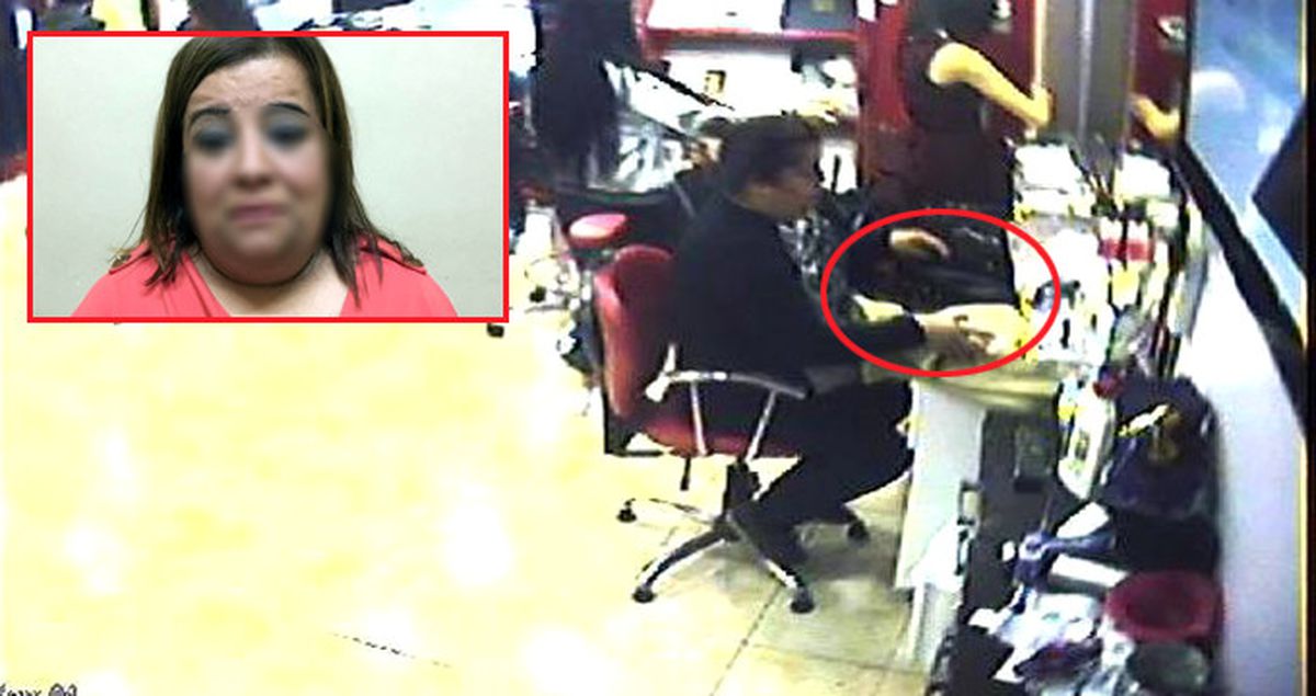 Adana'daki Kuaför Hırsızlığı, Kameraya Yansıdı