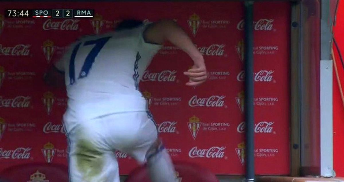 Real Madrid'li Lucas Vazquez, Oyundan Alınınca Koltuğu Tekmeledi