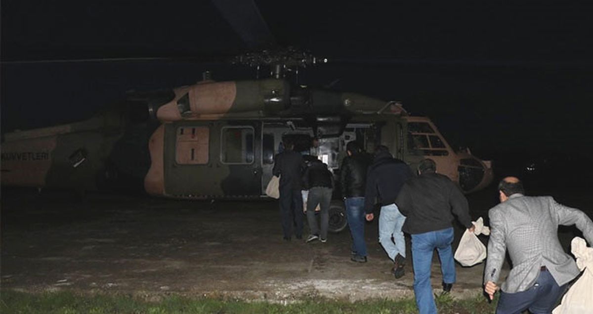 Diyarbakır'da Oy Pusulaları Askeri Helikopterle Taşındı
