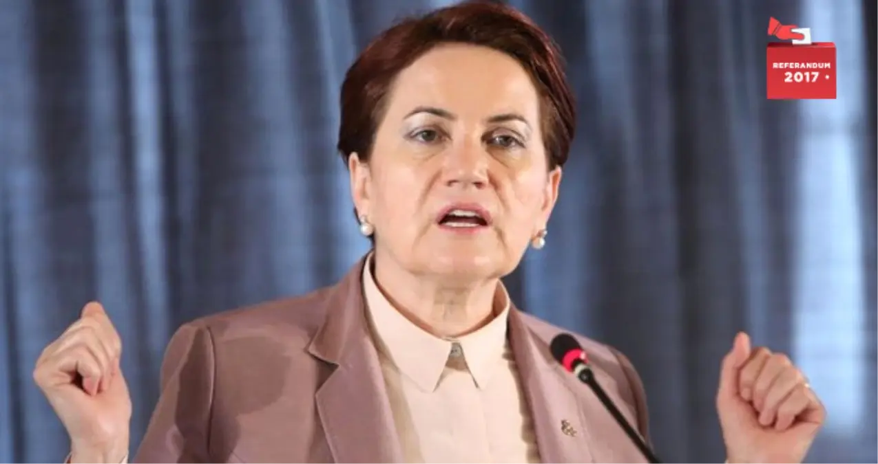 Meral Akşener: YSK'ya Göre 'Hayır'ın Oranı Yüzde 52, Evet Yüzde 48