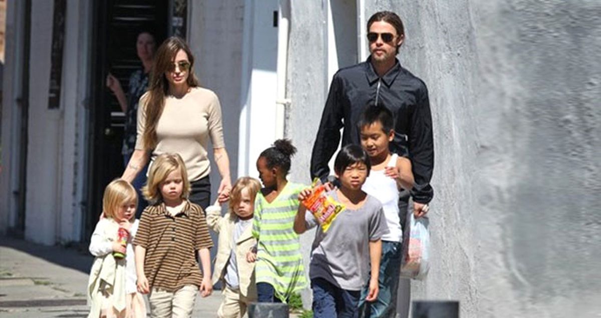 Brad Pitt Çocuğunun Kafasını Yaralamasının Ardından Angelina Jolie'ye Ateş Püskürdü