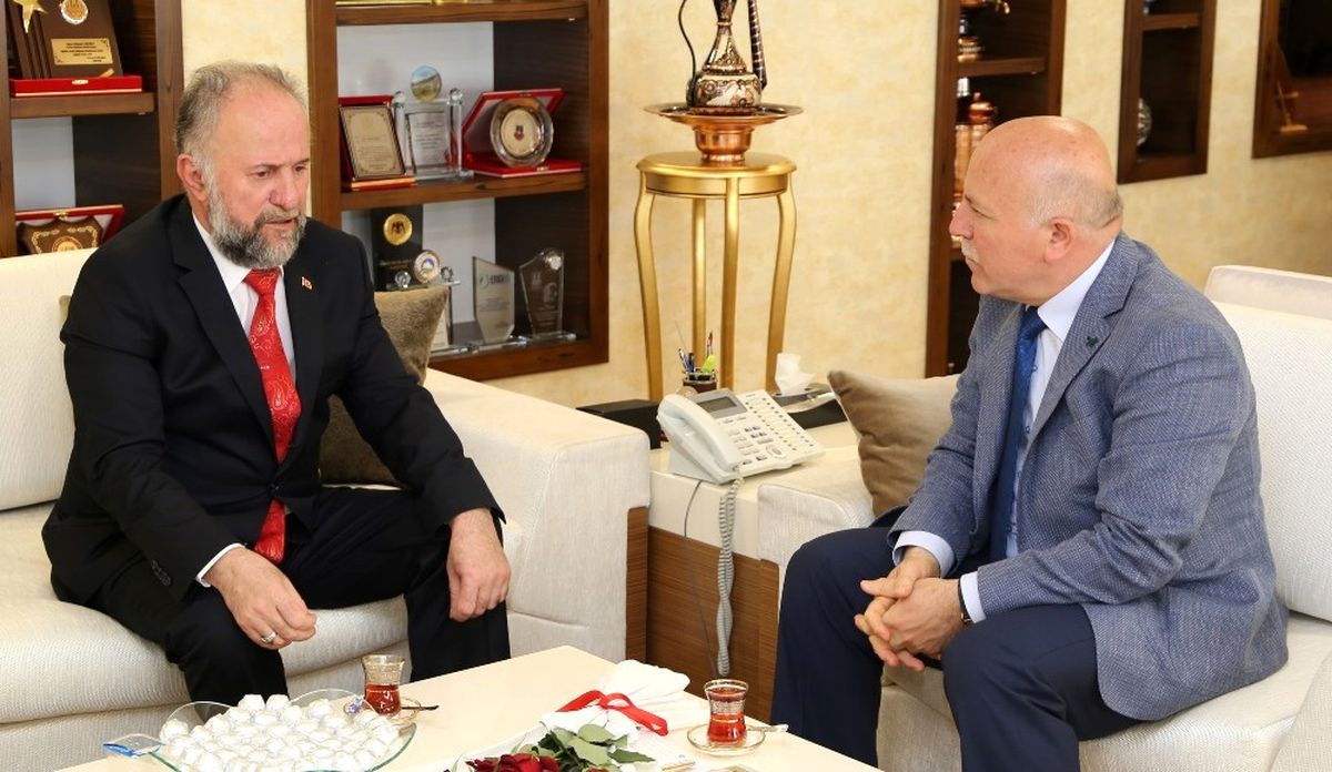 Erzurum İl Müftüsü Sula, Başkan Sekmen'i Ziyaret Etti