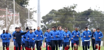 Antalyaspor'da Trabzonspor Maçı Hazırlıkları