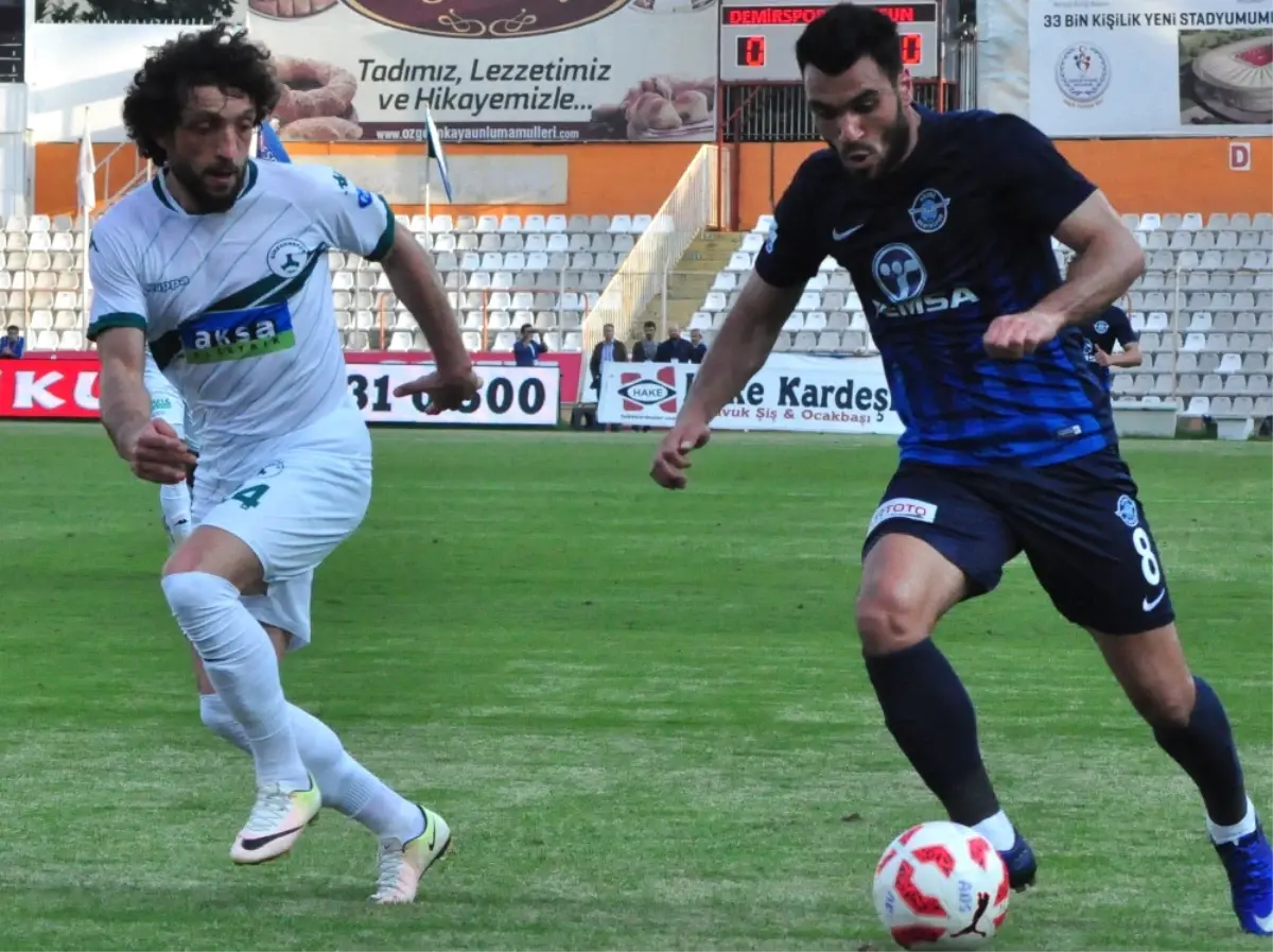 Giresunspor, Adana Demirspor'u 2-1'le Geçti