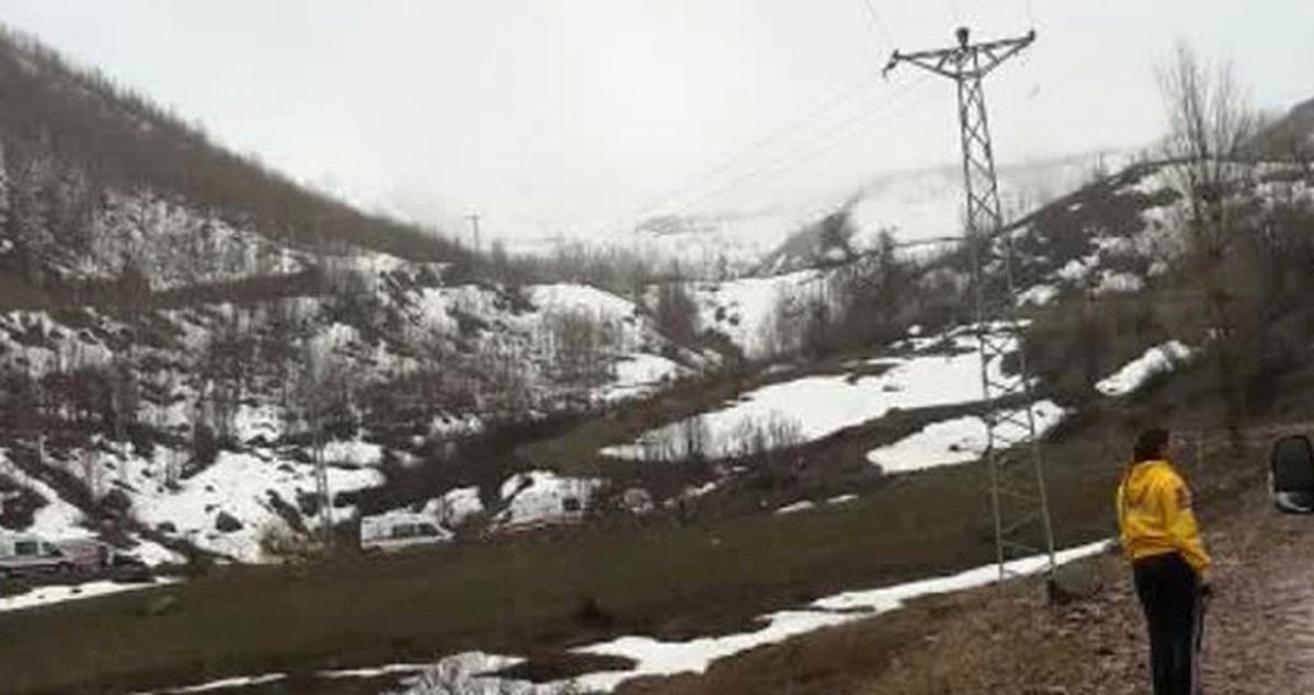 Tunceli'de Helikopterin Düştüğü Bölgeden İlk Kareler Geldi