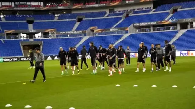 Beşiktaş, Lyon Maçı Hazırlıklarını Tamamladı