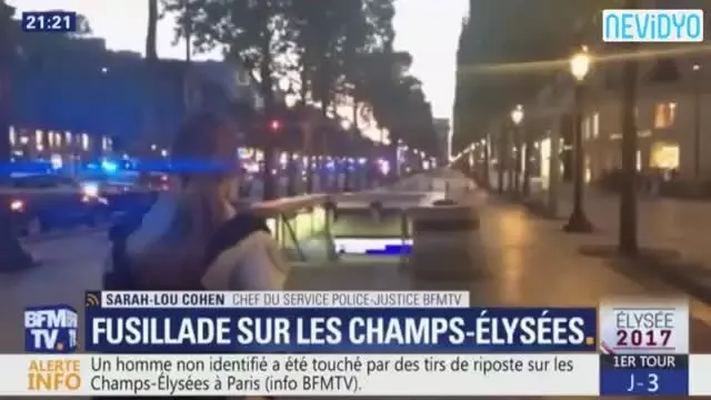 Paris'te Silahlı Saldırı!