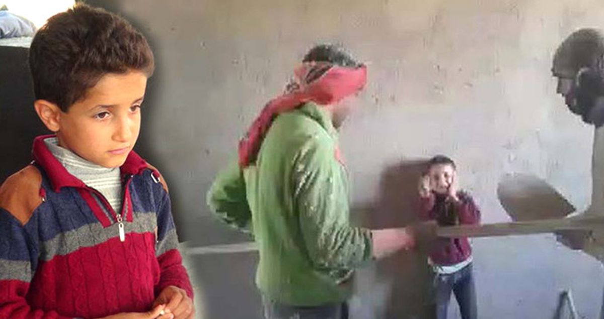 Görüntüleri Ortaya Çıktı! Suriyeli İşçilerden 9 Yaşındaki Çocuğa Kazmalı Kürekli İşkence