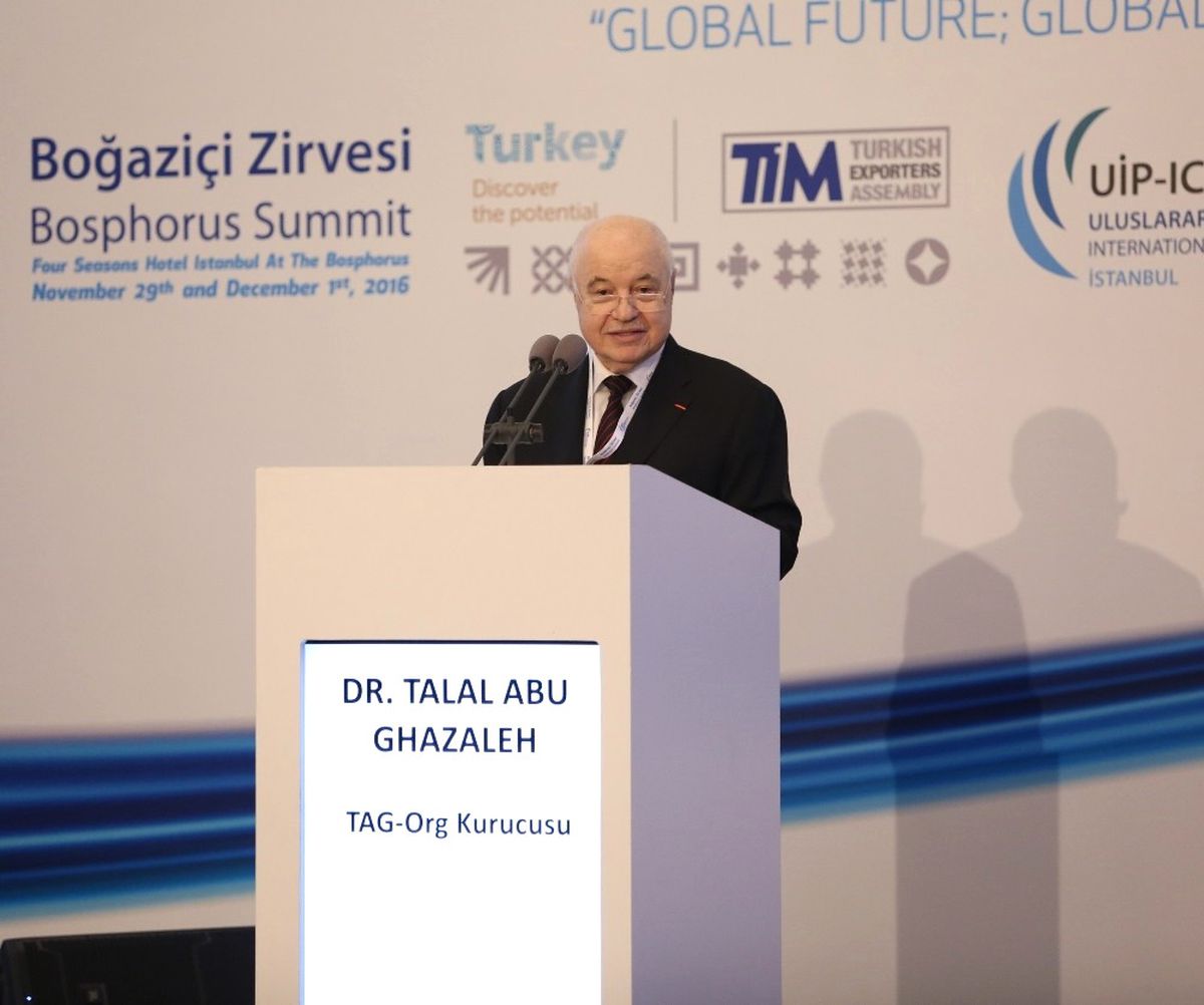 Talal Abu Ghazaleh'ye Sürdürülebilir Turizm Yılında Önemli Görev