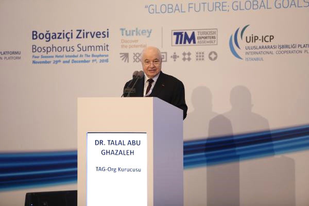 Talal Abu Ghazaleh'ye Sürdürülebilir Turizm Yılında Önemli Görev