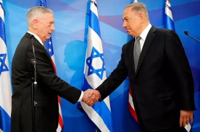 ABD Savunma Bakanı Mattis Israil'de