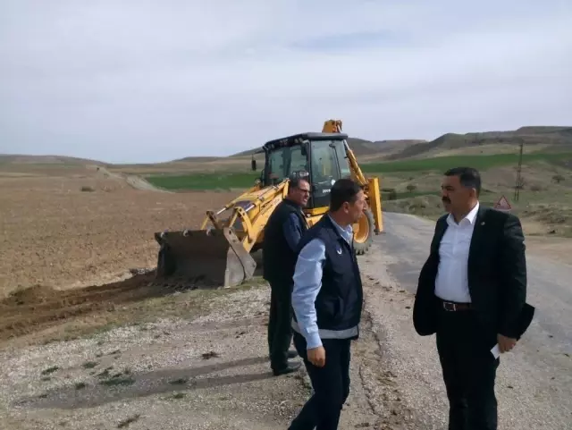 Çiçekdağı İlçesi Bağlarbaşı Mahallesinde Doğalgaz Çalışmaları Başladı