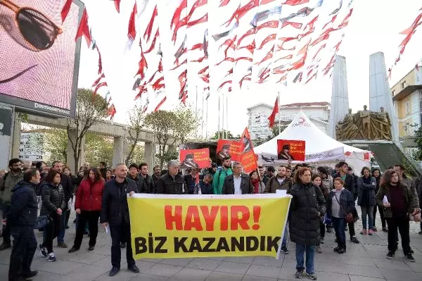 İstanbul'da Referandum Sonuçları Protestoları
