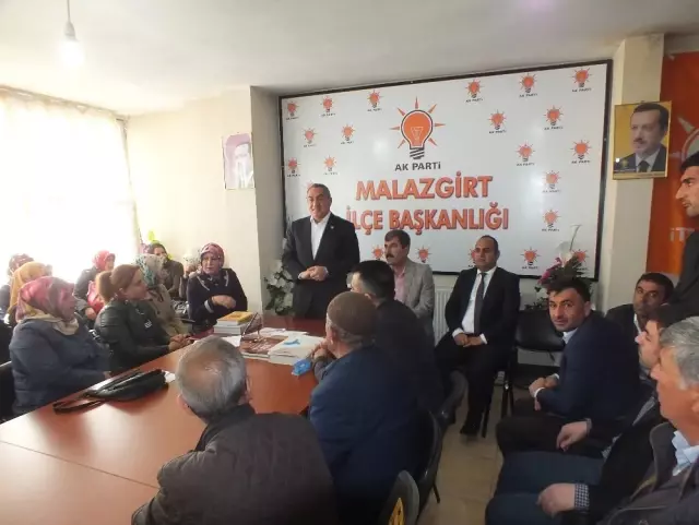 AK Parti'den Malazgirt İlçesine Teşekkür Ziyareti AK Parti'den Malazgirt İlçesine Teşekkür Ziyareti