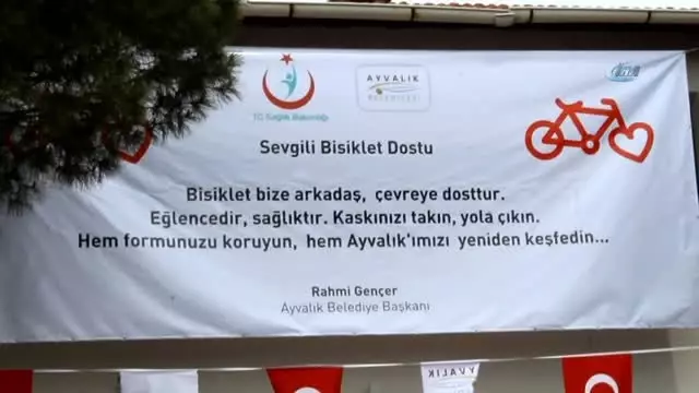 Ayvalık'ta 23 Nisan ve Bisiklet Coşkusu Ayvalık'ta 23 Nisan ve Bisiklet Coşkusu