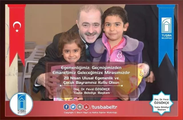 Başkan Özgökçe'nin 23 Nisan Mesajı