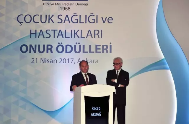 Dha Ankara - Sağlık Bakanı Prof. Dr. Recep Akdağ'a Onur Ödülü