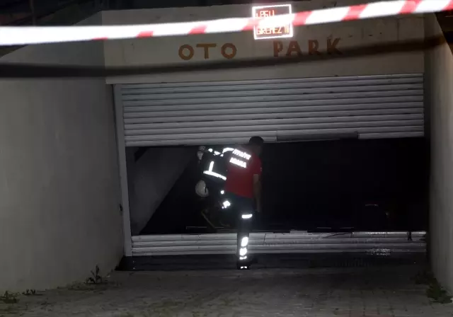 Güncelleme - Adana'da Kapalı Otoparkta Yangın