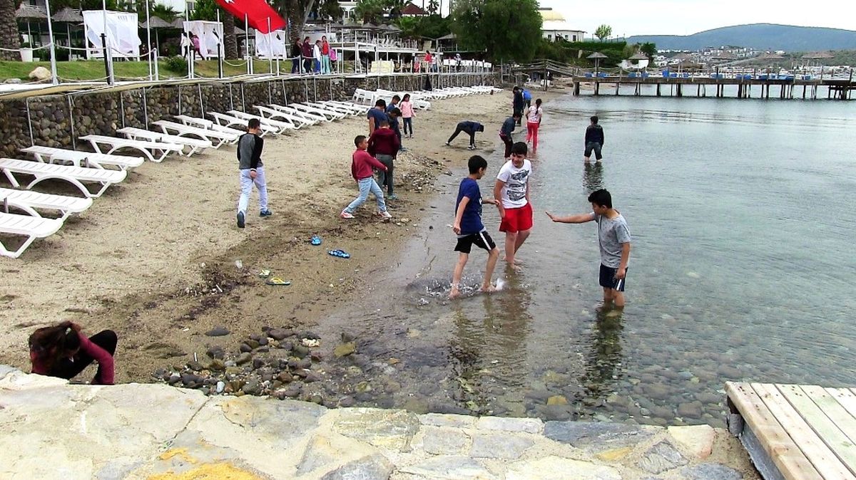 Kimsesiz Çocuklar Bodrum'da 23 Nisan Tatilinde