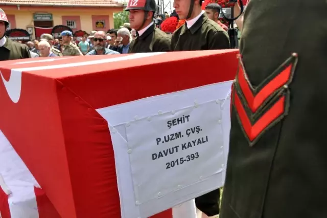 Şırnak Şehidi Uzman Çavuş Davut Kayalı, Memleketi İslahiye'de Defin Edildi