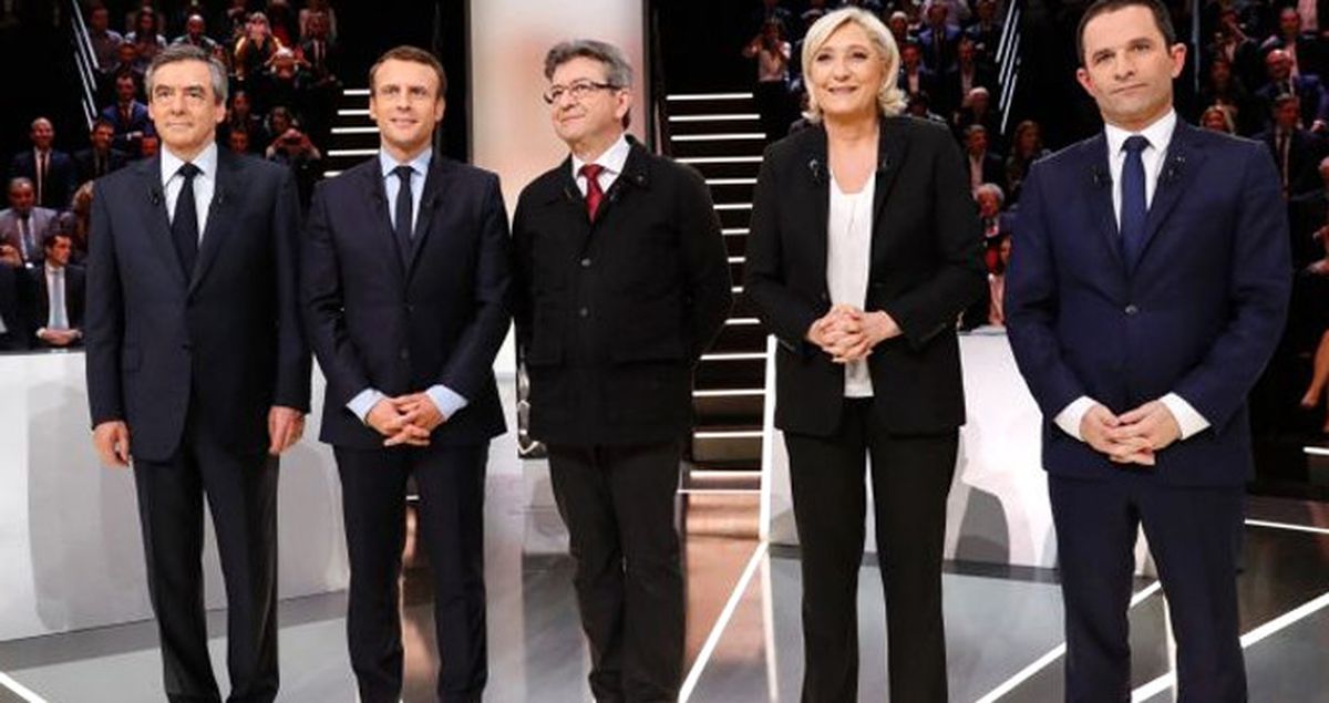 Fransa'da Emmanuel Macron ve Marine Le Pen İkinci Tura Kaldı