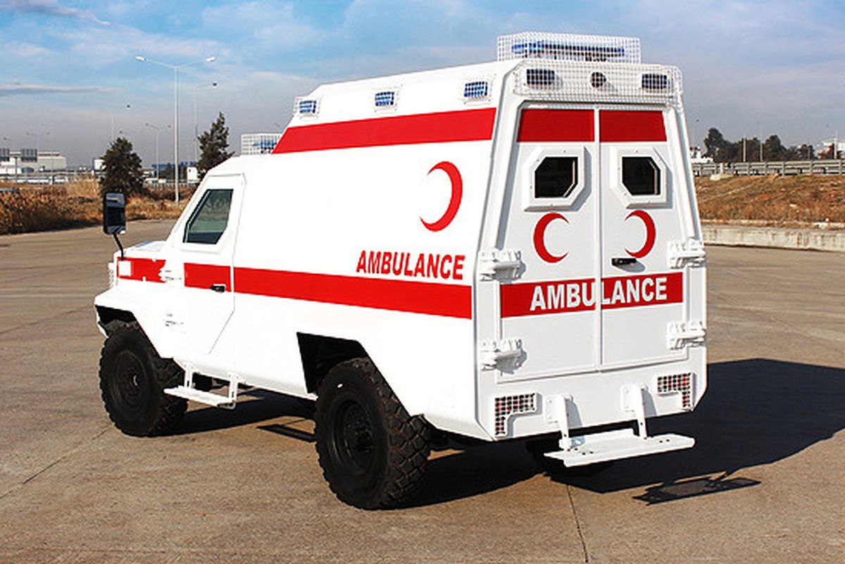 Zırhlı Ambulans Görücüye Çıkıyor